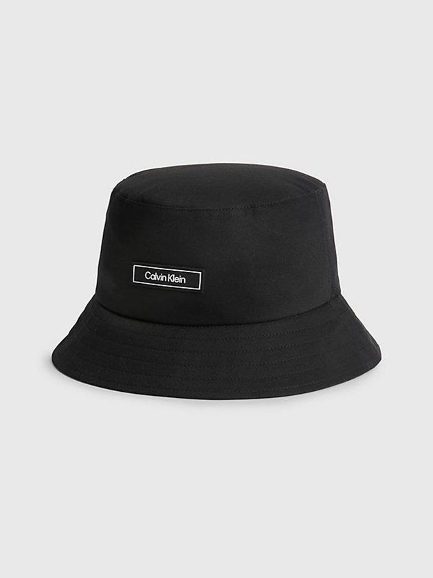 Calvin Klein USA Organic Cotton Bucket Mens Cap Black 5869432-DL